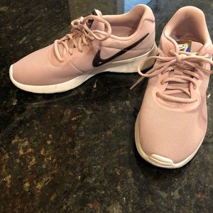 Nike women rose gold sneakers size 9